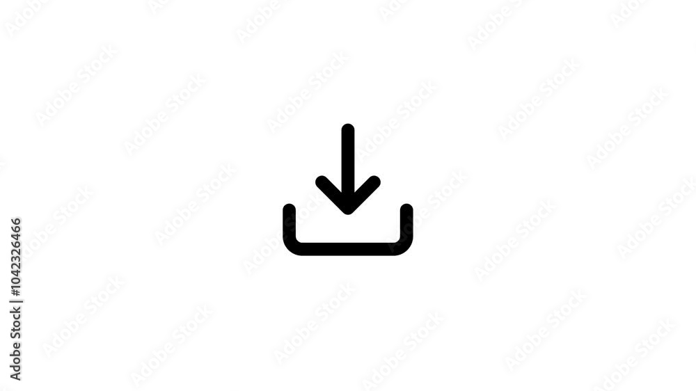 Download icon animation.Arrow down symbol reveal. slide, upload, download, downloading, uploading. Download icon animation.Arrow down symbol reveal. slide, upload, download, downloading, uploading.