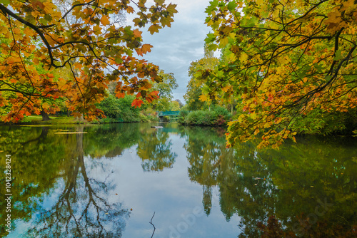 Herbst am Maschteich in Hannover