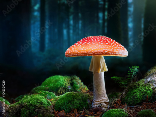 mushroom in the forest