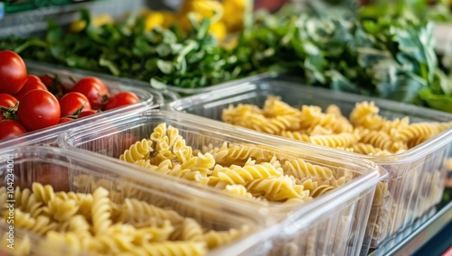 Fresh Pasta and Tomatoes
