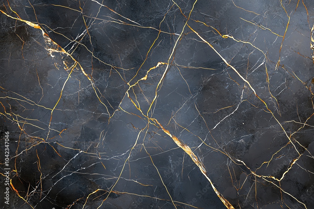 Elegant dark marble texture with gold veins. Perfect for backgrounds, design, and luxury themes. High-resolution abstract pattern. Elegant dark marble texture with gold veins. Perfect for backgrounds, design, and luxury themes. High-resolution abstract pattern.