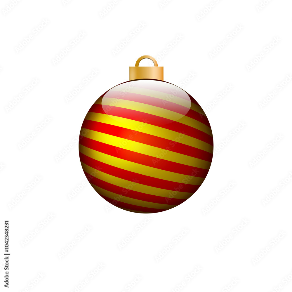 Christmas ball on transparent background Christmas ball on transparent background