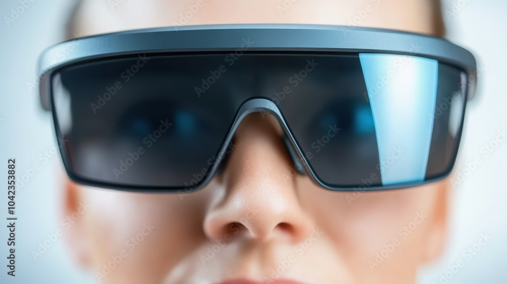Smart glasses reflecting a futuristic vision of technology and innovation, AI Smart glasses reflecting a futuristic vision of technology and innovation, AI