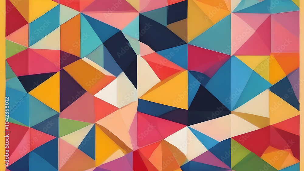 Abstract geometric background. Abstract Modern geometric Backgrounds.. AI generated image Abstract geometric background. Abstract Modern geometric Backgrounds.. AI generated image