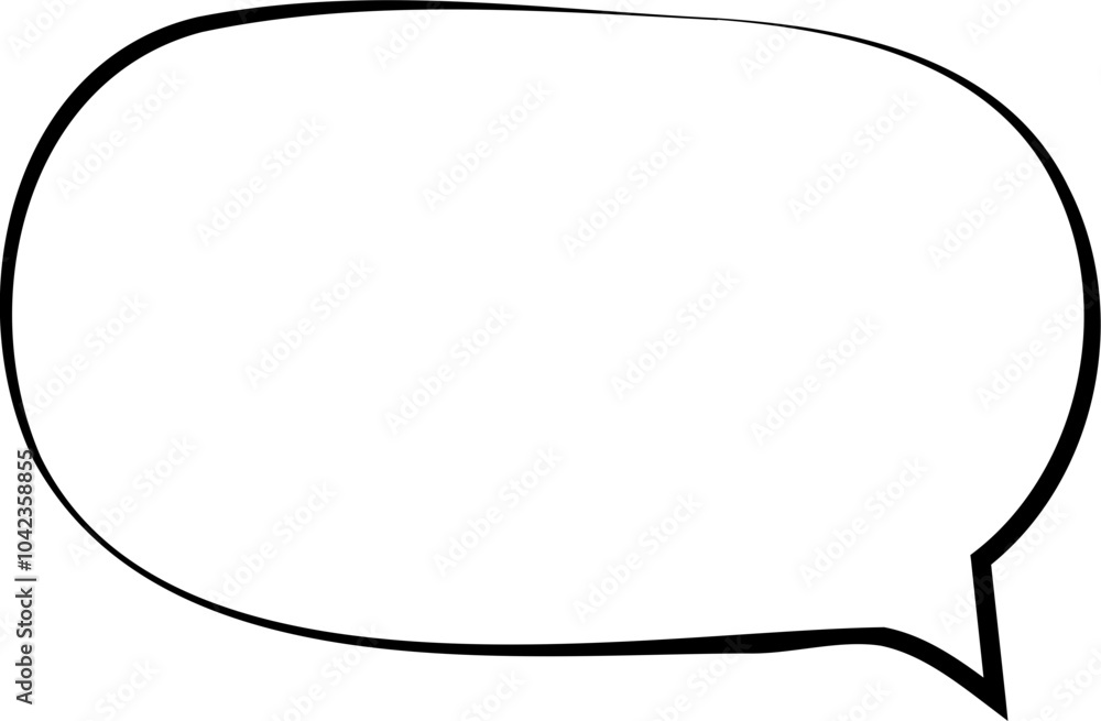 Retro Monochrome Speech Bubble Art Retro Monochrome Speech Bubble Art