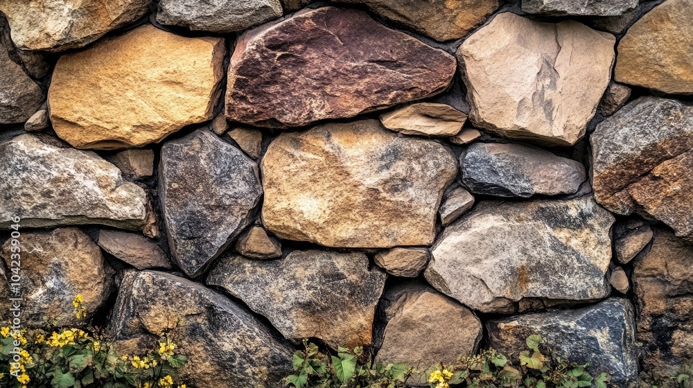 A rugged stone photo border with earthy textures and natural finishes A rugged stone photo border with earthy textures and natural finishes