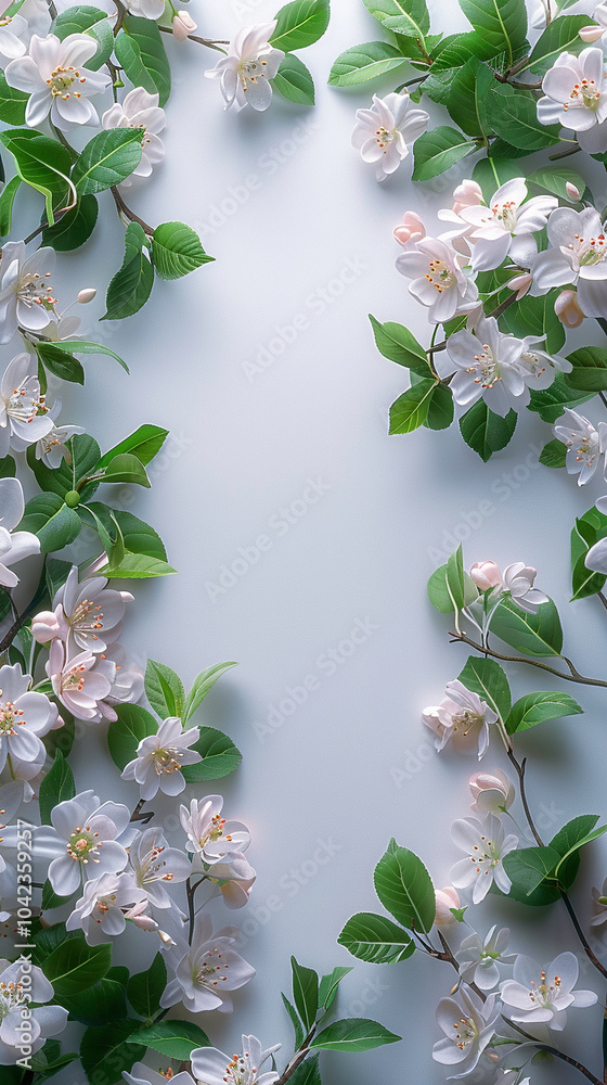 leaves in white background leaves in white background