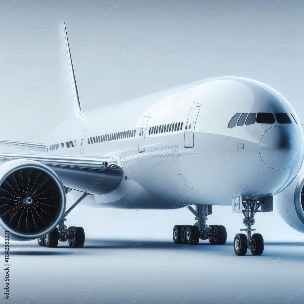 Obraz premium airplane isolated on white background