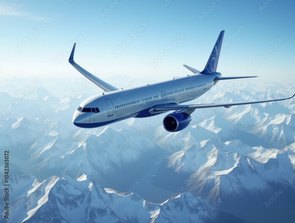 Fototapeta premium airplane isolated on white background