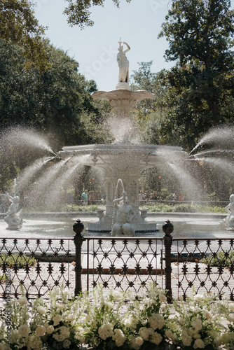 fountain in the park