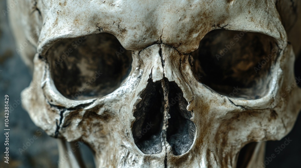 Antique Human Skull Antique Human Skull
