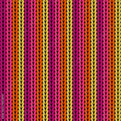 Knitted background pattern wallpaper knitting decorative print handmade textile knitting handiwork