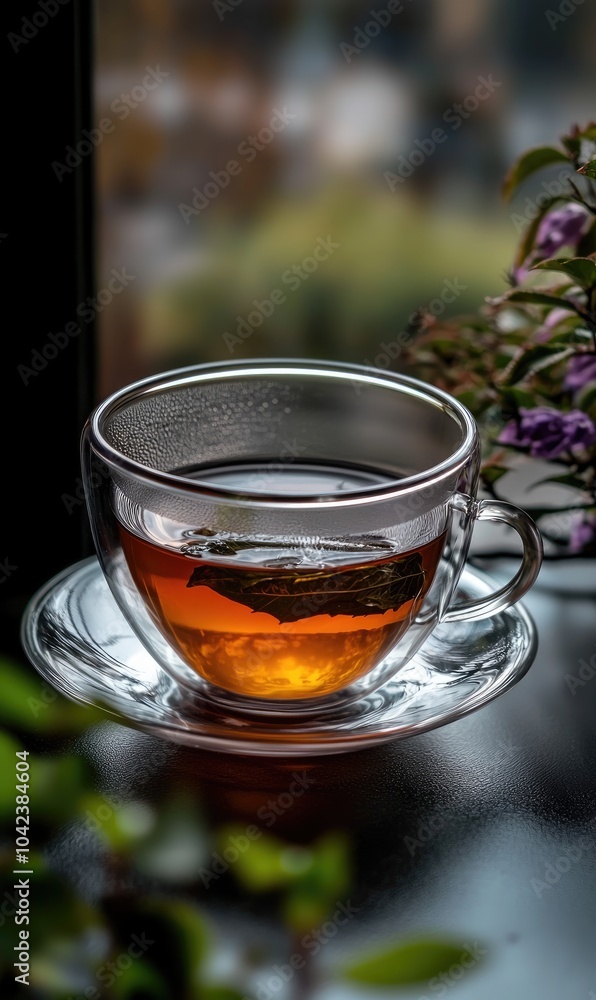 Infused serenity: aromatic tea blend showcasing flavors, harmony of nature's gifts, promoting wellness, inviting tranquility into daily routines while celebrating rich history of beloved beverage. Infused serenity: aromatic tea blend showcasing flavors, harmony of nature's gifts, promoting wellness, inviting tranquility into daily routines while celebrating rich history of beloved beverage.