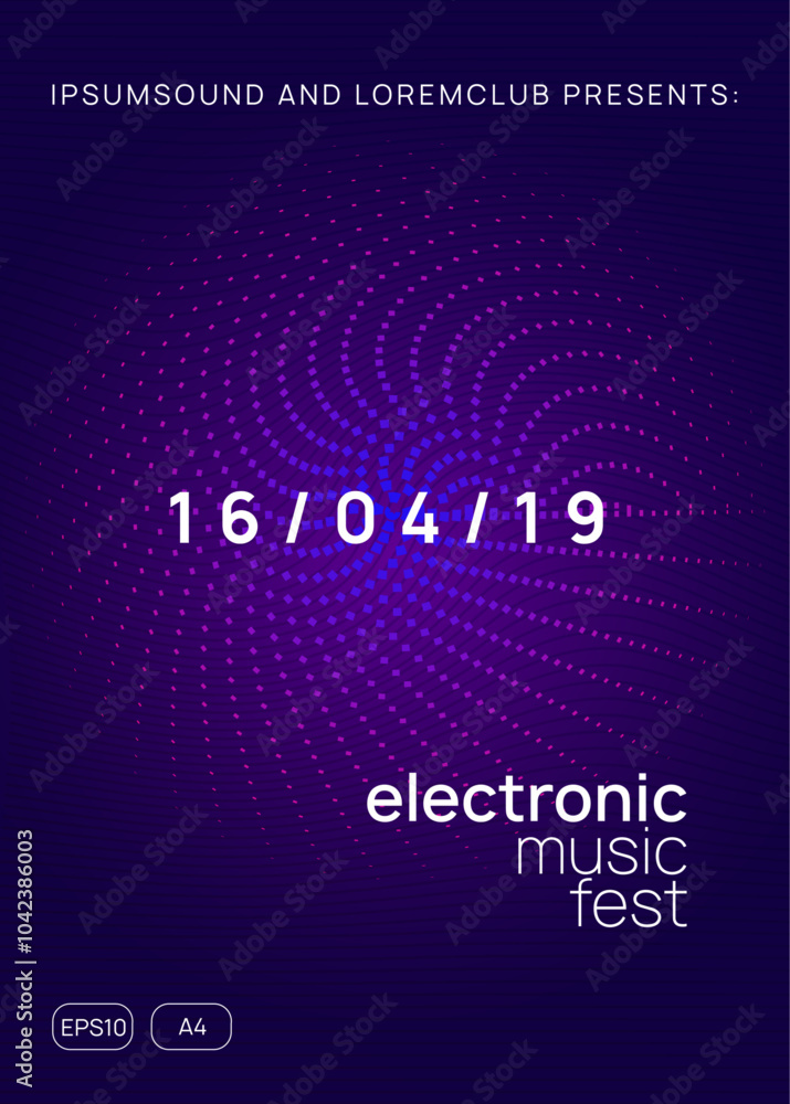 Party Poster. Nightclub Beat Invitation. Concert Vector. Blue Techno Flyer. Discotheque Festival Template. Violet Night Club Event. Dj Set. Pink Party Poster Party Poster. Nightclub Beat Invitation. Concert Vector. Blue Techno Flyer. Discotheque Festival Template. Violet Night Club Event. Dj Set. Pink Party Poster