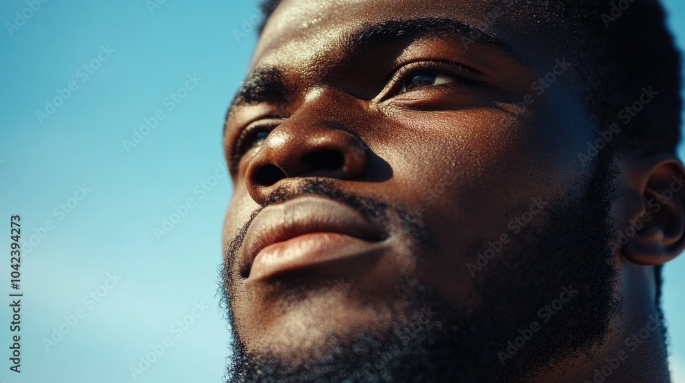 Contemplative Athletic Portrait Contemplative Athletic Portrait