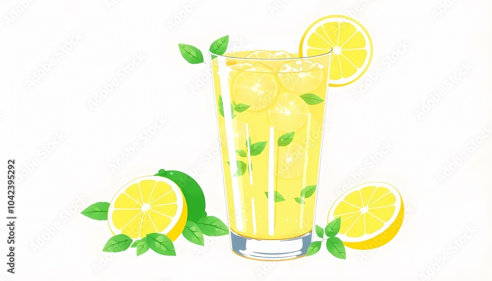 Refreshing Lemonade with Mint Refreshing Lemonade with Mint