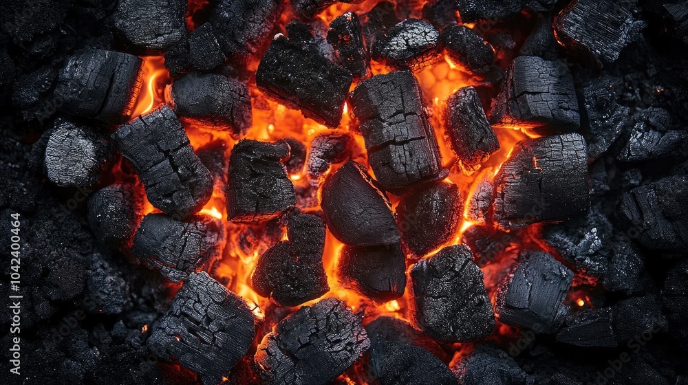 Close up photo of burning coal. Use this photo for designs about fire, energy, or heat. Close up photo of burning coal. Use this photo for designs about fire, energy, or heat.