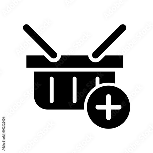 Shopping Basket icon template