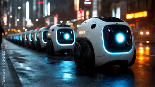 Futuristic robotic vehicles...