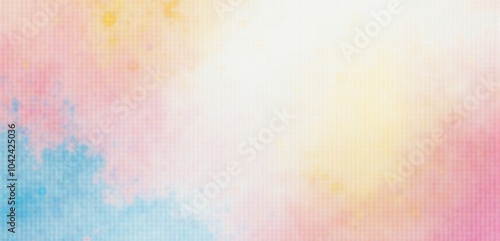 A soft and colorful watercolor background perfect for creative designs, branding, and presentations. Ideal for adding a touch of elegance and warmth to any project.