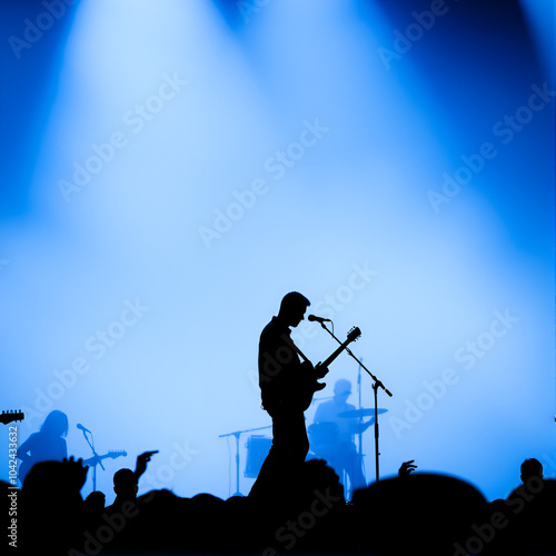 musician silhouettes