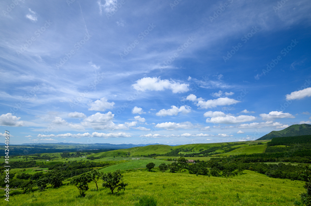 Fototapeta premium 阿蘇の夏空