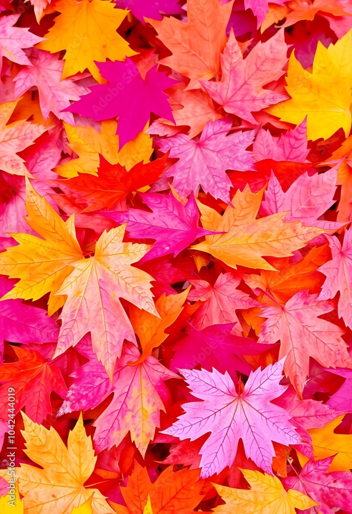 Autumn leaves lying on the floor Autumn leaves lying on the floor