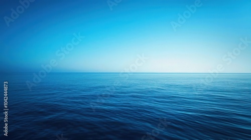 Tranquil Blue Ocean