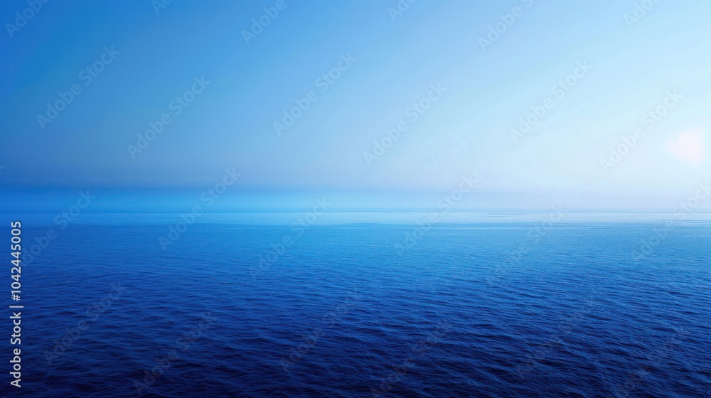 Tranquil Blue Seascape Tranquil Blue Seascape
