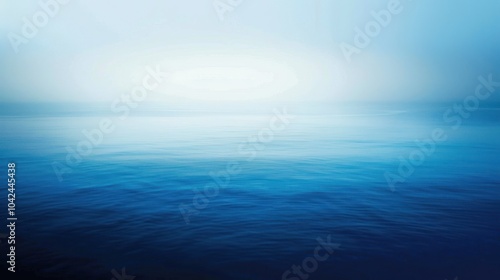 Tranquil Blue Seascape
