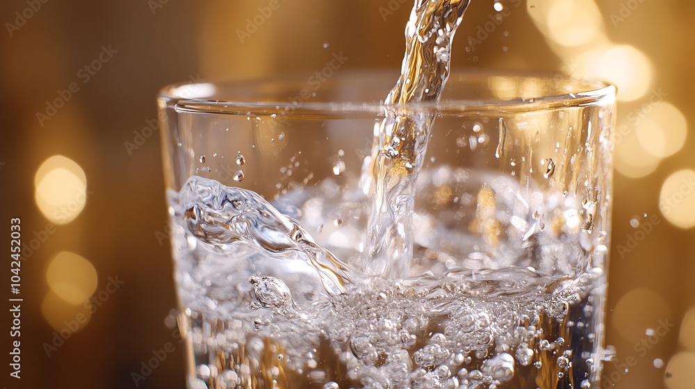 Closeup of water being poured from a glass, catching light as it flows, pouring water, refreshing and detailed Closeup of water being poured from a glass, catching light as it flows, pouring water, refreshing and detailed
