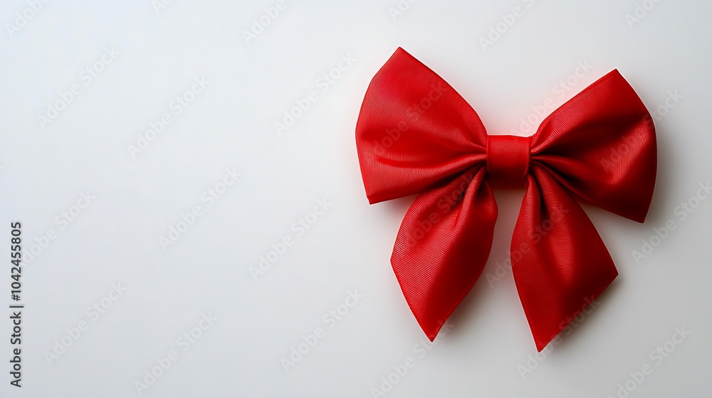 red ribbon on a red background red ribbon on a red background