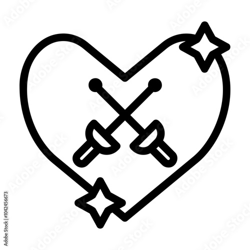 fencing Line Icon