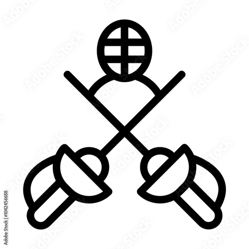 fencing Line Icon