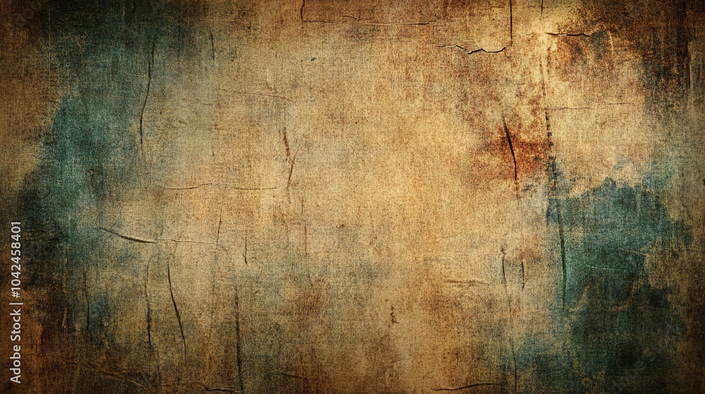 Fototapeta premium Aged Textured Background with Earthy Tones