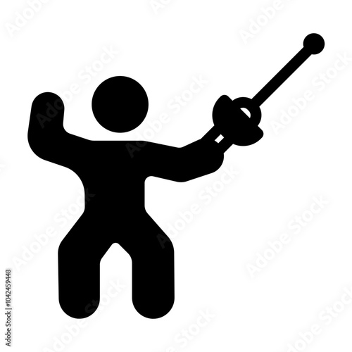 fencer Solid icon