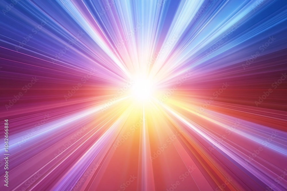 Abstract Light Rays Background Radiating Sunburst Colorful Energy Bright Glowing Light Abstract Light Rays Background Radiating Sunburst Colorful Energy Bright Glowing Light