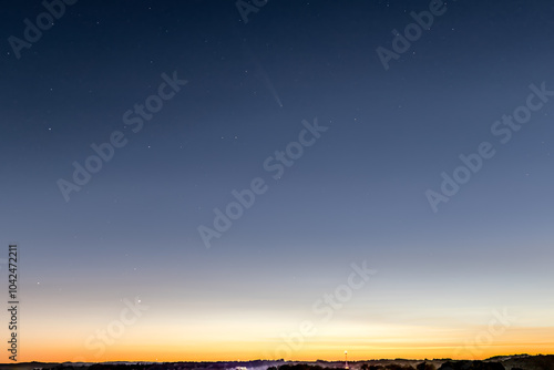 Comet c-2023 A3 (Tsuchunshan-ATLAS)