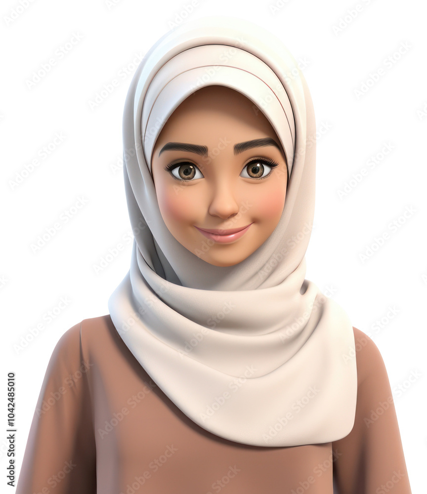 PNG Portrait female hijab scarf. PNG Portrait female hijab scarf.