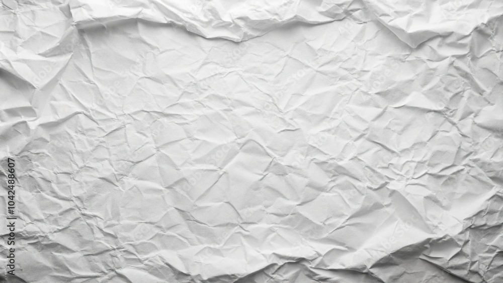 Fototapeta premium Detailed white paper background with asymmetrical structure