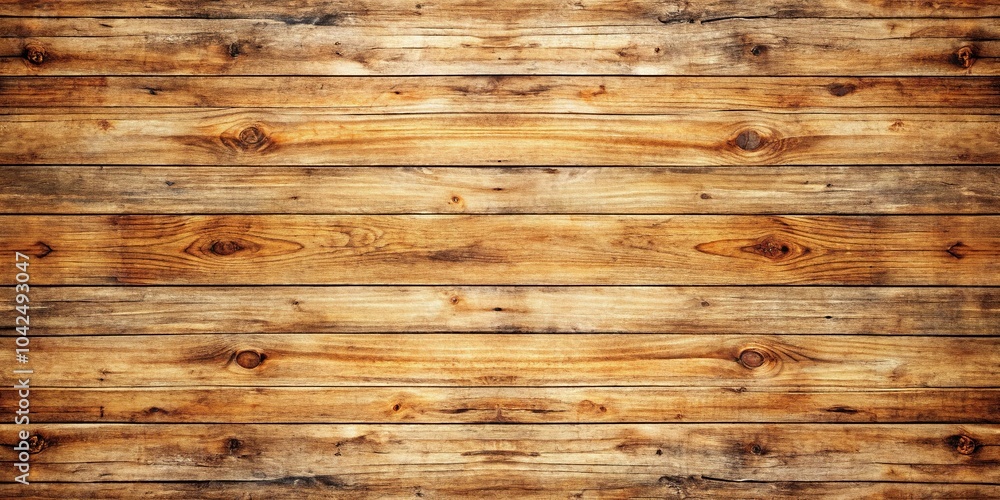 Fototapeta premium Distressed hickory wood texture plank background