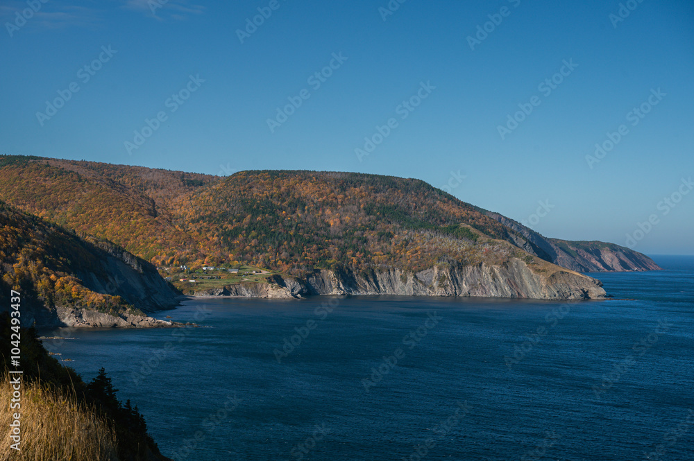 Naklejka premium Cape Breton Island in Nova Scotia, Canada