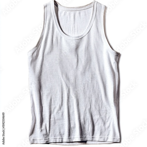 PNG image of a workout tank top isolated on white background