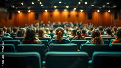 Audience at a performance i...