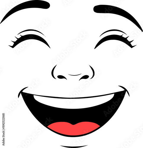 smiling expression