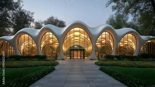 Modern architectural struct...