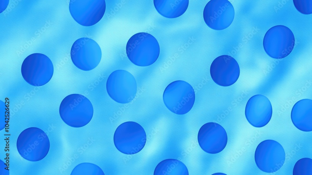 Seamless blue polka dot pattern background Seamless blue polka dot pattern background