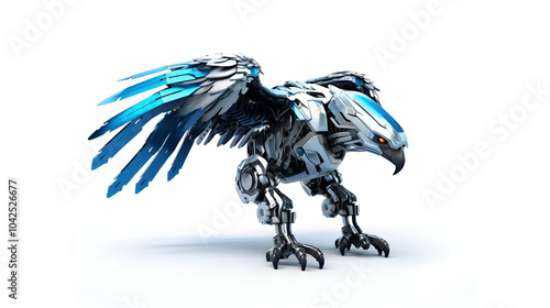 Hyper-realistic robotic eagle