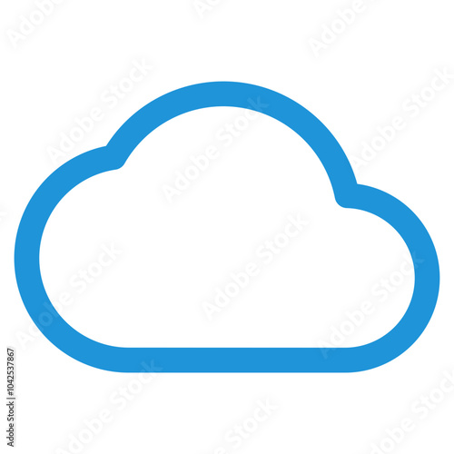 Cloud Icon Element For Design