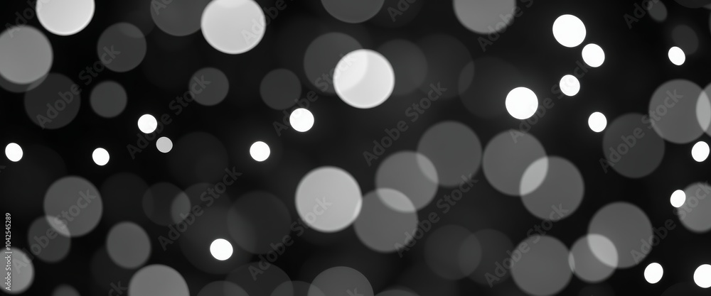 Black and White Bokeh Effect Background for Outdoor Scenes Black and White Bokeh Effect Background for Outdoor Scenes